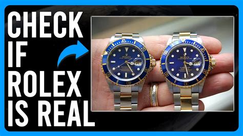 a real rolex doesn'|how to identify rolex watches.